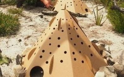 Biodegradable ‘flat-pack’ homes to help wildlife