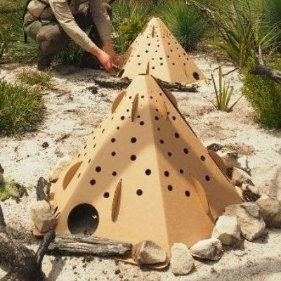 Biodegradable ‘flat-pack’ homes to help wildlife