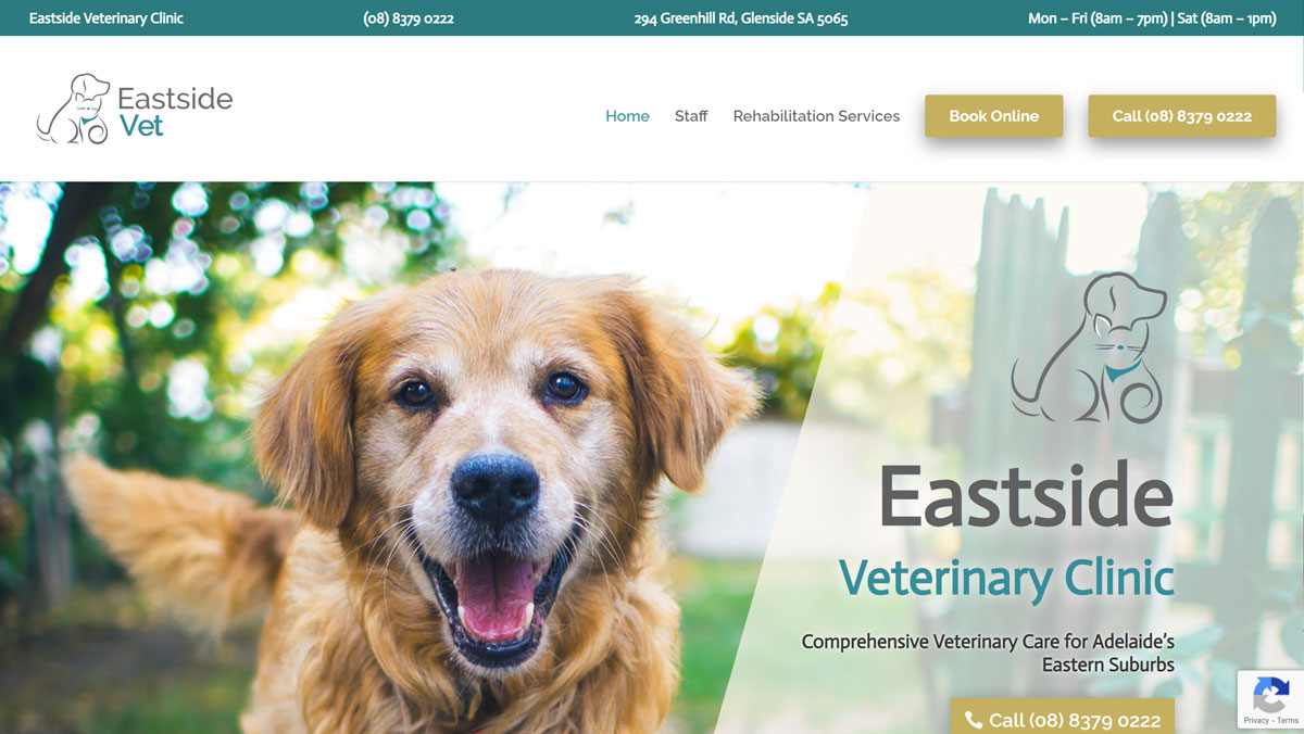 PetPack Websites - Eastside Vet